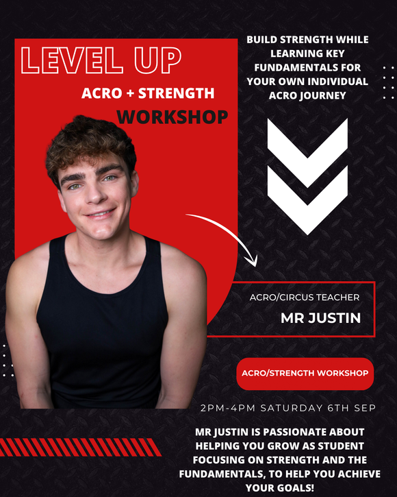 Acro/Strength Workshop Sat 6th Sept