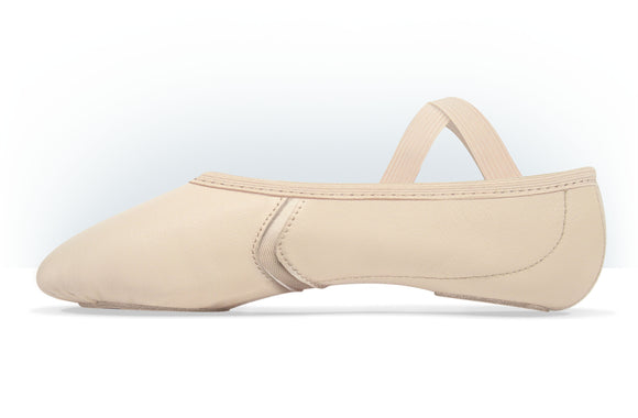 ADULT REFLEX LEATHER STRETCH BALLET SHOES