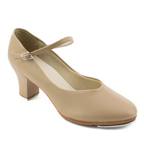 Adult Tan Tap Heels