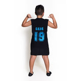 Child PAWSTRIBE Muscle Tee - Personalised Name, Year & Quotation